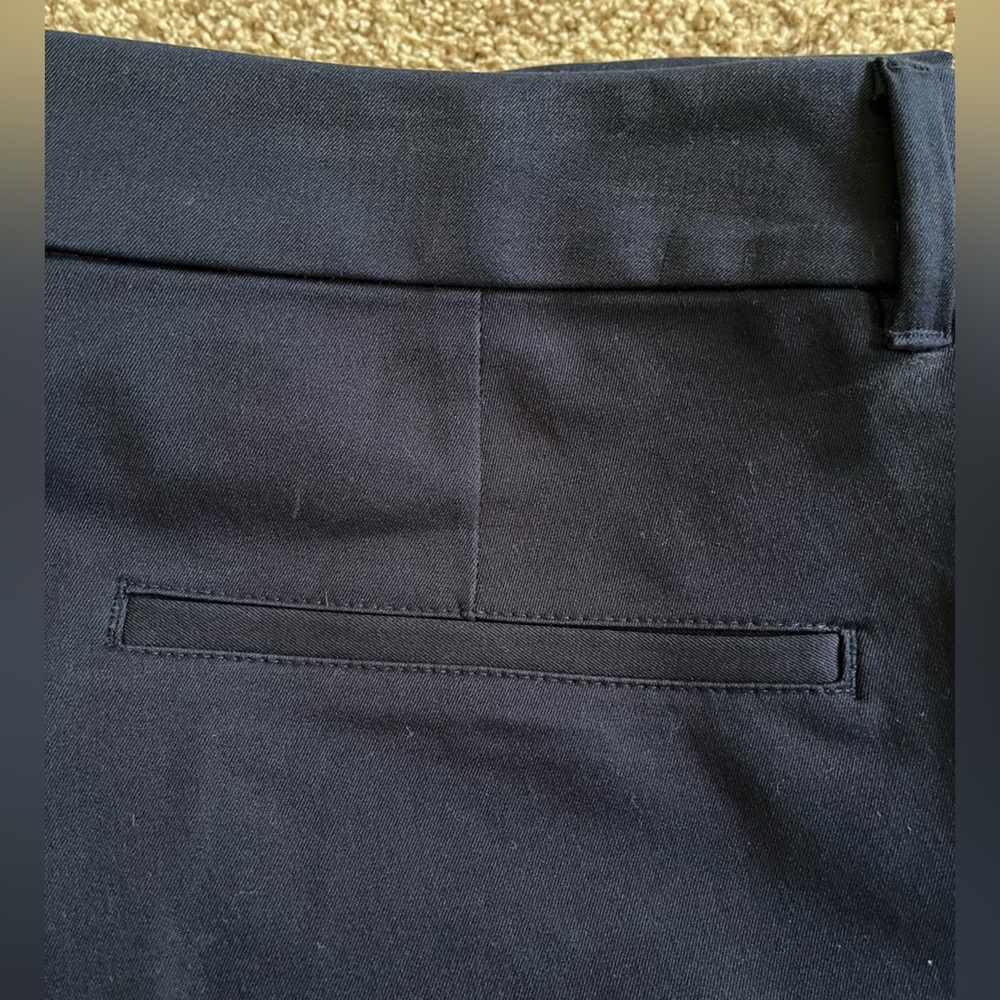 Old Navy Pixie Straight Dress Pants - navy blue - Picture 2 of 6